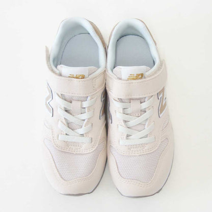 ニューバランスnewbalanceYV373TM2ベージュ（キッズスニーカー）マジックテープスニーカージュニア「靴」