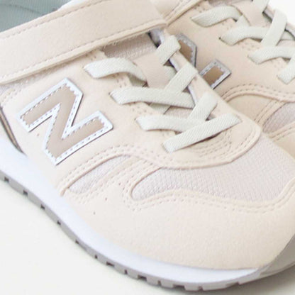 ニューバランスnewbalanceYV373TM2ベージュ（キッズスニーカー）マジックテープスニーカージュニア「靴」