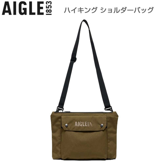 エーグルAIGLEZNHBN09ハイキングショルダーバッグ2Lカラー：テラヴェルデ(002)リサイクルナイロンショルダーサイドバッグ