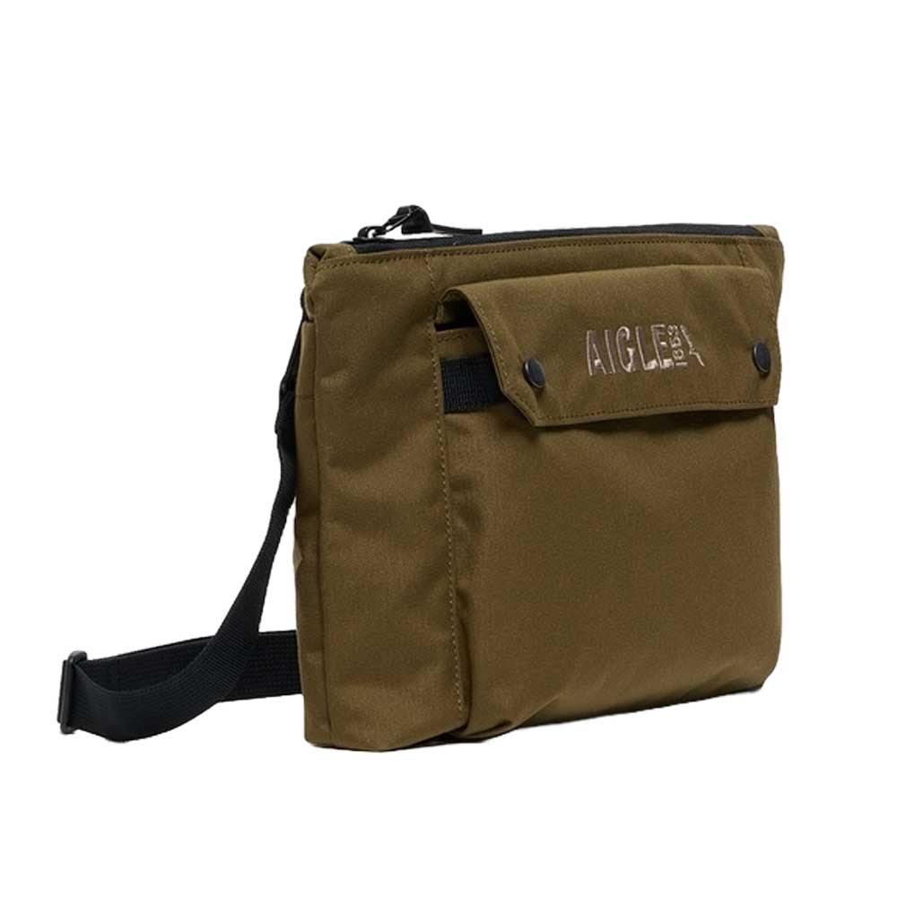 エーグルAIGLEZNHBN09ハイキングショルダーバッグ2Lカラー：テラヴェルデ(002)リサイクルナイロンショルダーサイドバッグ