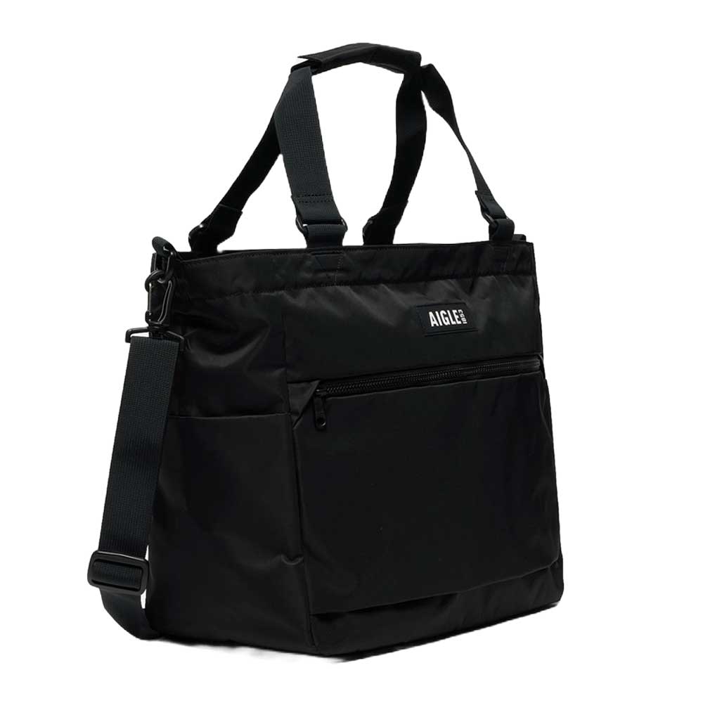 エーグルAIGLEZNHBN15アーバン2wayトートバッグ15Lカラー：ノワール(002)リサイクルナイロントートショルダーバッグ