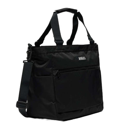 エーグルAIGLEZNHBN15アーバン2wayトートバッグ15Lカラー：ノワール(002)リサイクルナイロントートショルダーバッグ