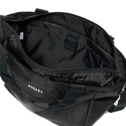 エーグルAIGLEZNHBN15アーバン2wayトートバッグ15Lカラー：ノワール(002)リサイクルナイロントートショルダーバッグ
