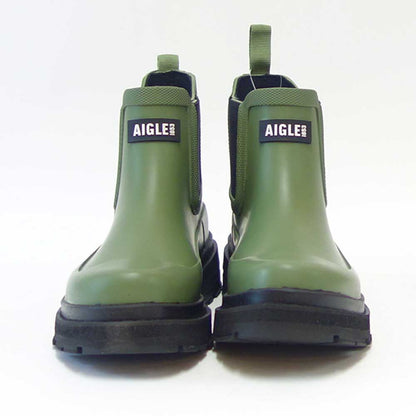 エーグル AIGLE ZZFNA08 006 オリーブ（レディース） WOMEN'S ソフトレインラバーブーツ 防水ブーツ ラバーソール サイドゴア 「靴」