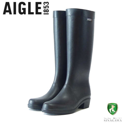 エーグル AIGLE ZZFNB66（レディース） ミリカ ラバーブーツ ロング 防水ブーツ ラバーソール フランス製 「靴」