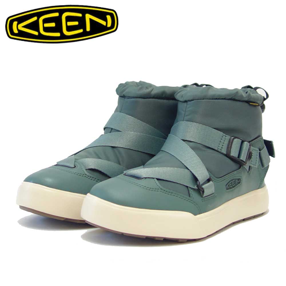 キーン KEEN  HOODZERRA WP フッドゼラ ウォータープルーフ 1027783 Dark Forest / Birch（レディース） 防水 ショートブーツ ウォーキング 「靴」
