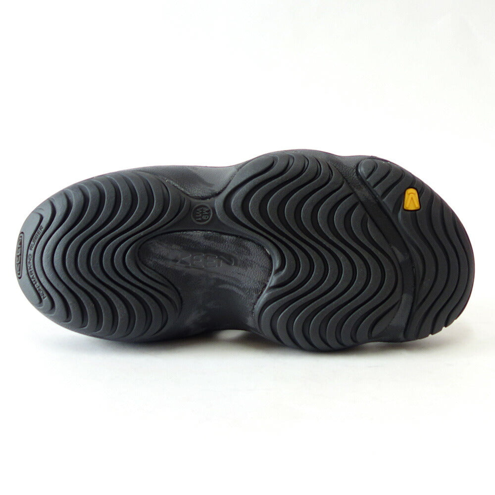KEENキーンYogui1028525（メンズ）ヨギカラー：BlackMarbleサボウォーターサンダルアフタースポーツシューズオフィスシューズガーデニングシューズキャンプシューズ「靴」