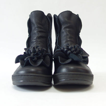 フィズリーンFIZZREEN2579ブラック（日本製）4Eソフトレザーの快適アンクルブーツショートブーツ「靴」