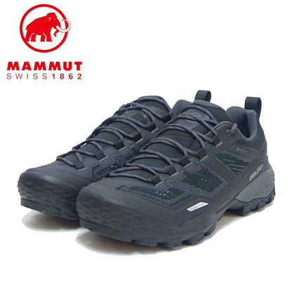 MAMMUT マムート Ducan Low GTX  Men 303003521（メンズ）カラー：black-dark titanium(00288)  アウトドアスニーカー ウォーキングシューズ 防水 ハイキングシューズ「靴」