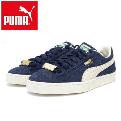 プーマ PUMA スウェード ファットレース 39316701 New Navy-Frosted Ivory（ユニセックス）スエードレザー ローカット スニーカー ウォーキング「靴」