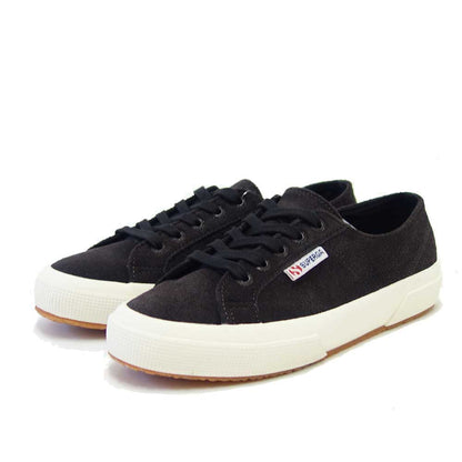 スペルガ SUPERGA 2750 SUEDE（ユニセックス）BLACK BRISTOL-FAVORIO (3a111e6wai5)  風合いの良い天然皮革スニーカー スエード 「靴」