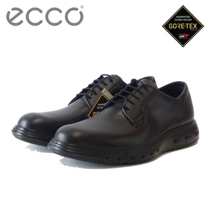 エコー ECCO HYBRID 720 DERBY SHOES   524704 01001 ブラック（メンズ）ゴアテックス 防水 プレミアムレザー ビジネスシューズ レースアップ 「靴」