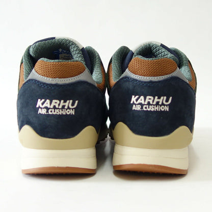 カルフKARHU802681シンクロンクラシックカラー：インディアインク/コンブグリーン（ユニセックス）レザースニーカーウォーキングエアークッション「靴」