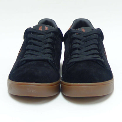 FREDPERRYフレッドペリーB5309S76（ユニセックス）SPENCERSUEDE・NUBUCK（スペンサースエード）カラー：ブラック天然皮革ローカットスニーカー「靴」