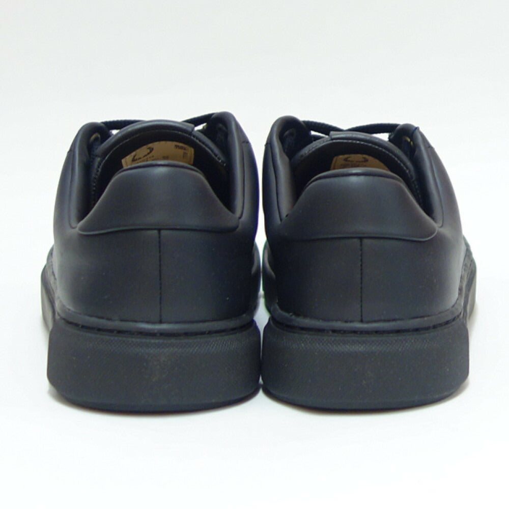 フレッドペリーFREDPERRYB5310774（ユニセックス）B71LEATHERカラー：Black/Goldレザースニーカークラシックデザイン「靴」