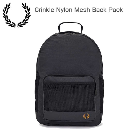 FREDPERRYフレッドペリーCrinkleNylonMeshBackPackL7290297（ANCHORGREY）リュックバックパック