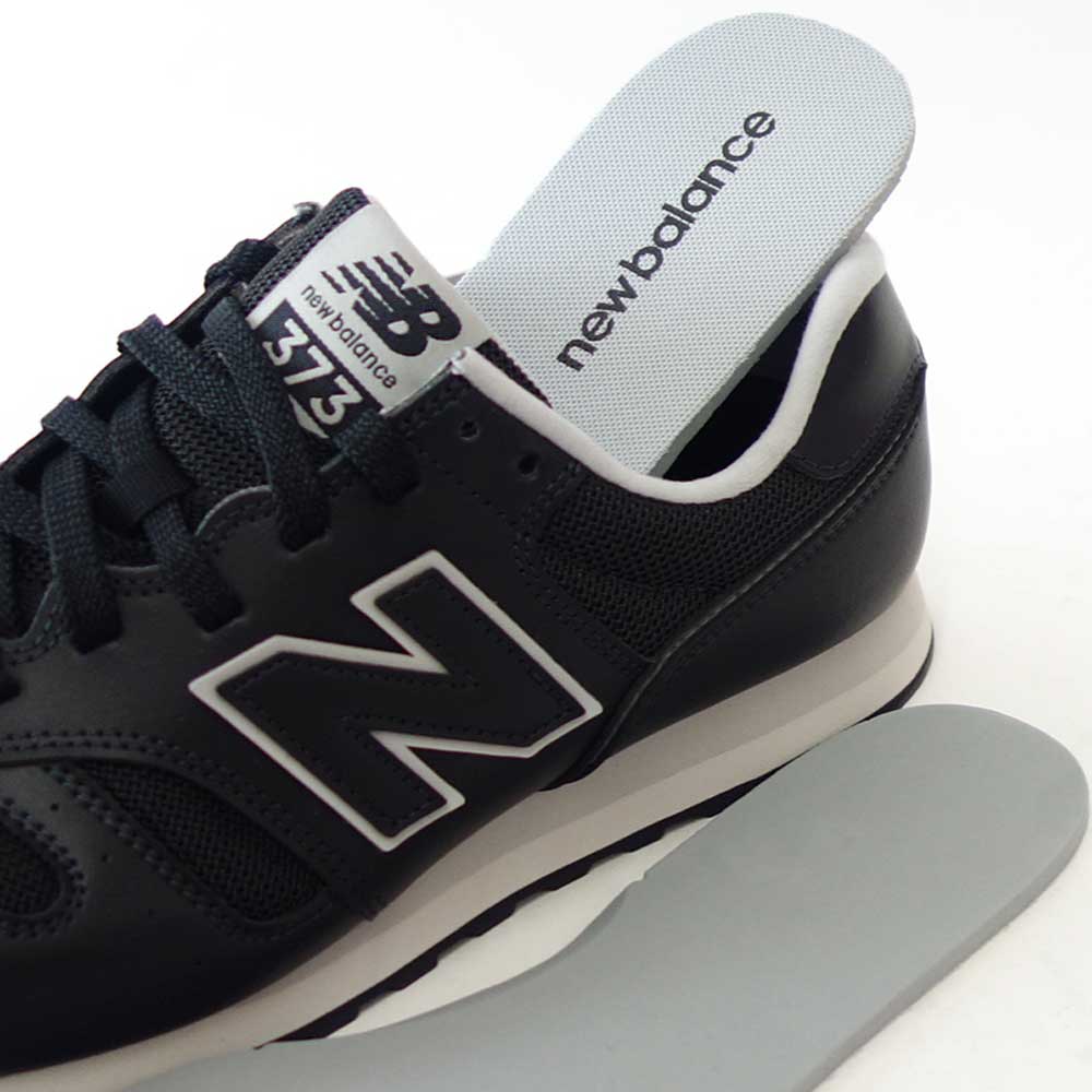 newbalanceニューバランスML373PK2ブラック（メンズ）スニーカーランニングシューズウォーキングライフスタイルシンセティック「靴」