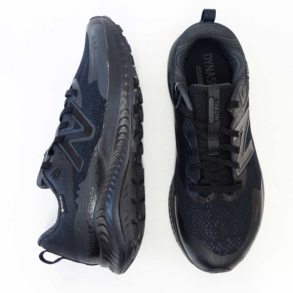newbalanceニューバランスDynaSoftNitrelv5Goretex(ダイナソフトナイトレルGTX)ブラックmtntrgc5（メンズ）ゴアテックス防水スニーカーアウトドアウォーキングランニングシューズ4E「靴」