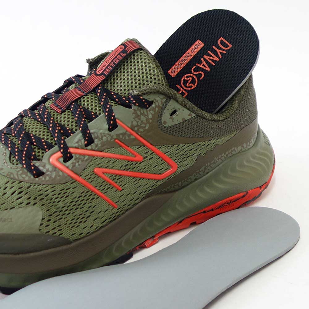 newbalanceニューバランスDynaSoftNitrelv5(ダイナソフトナイトレル)モスグリーンmtntrrg5（メンズ）スニーカーアウトドアウォーキングランニングシューズ4E「靴」