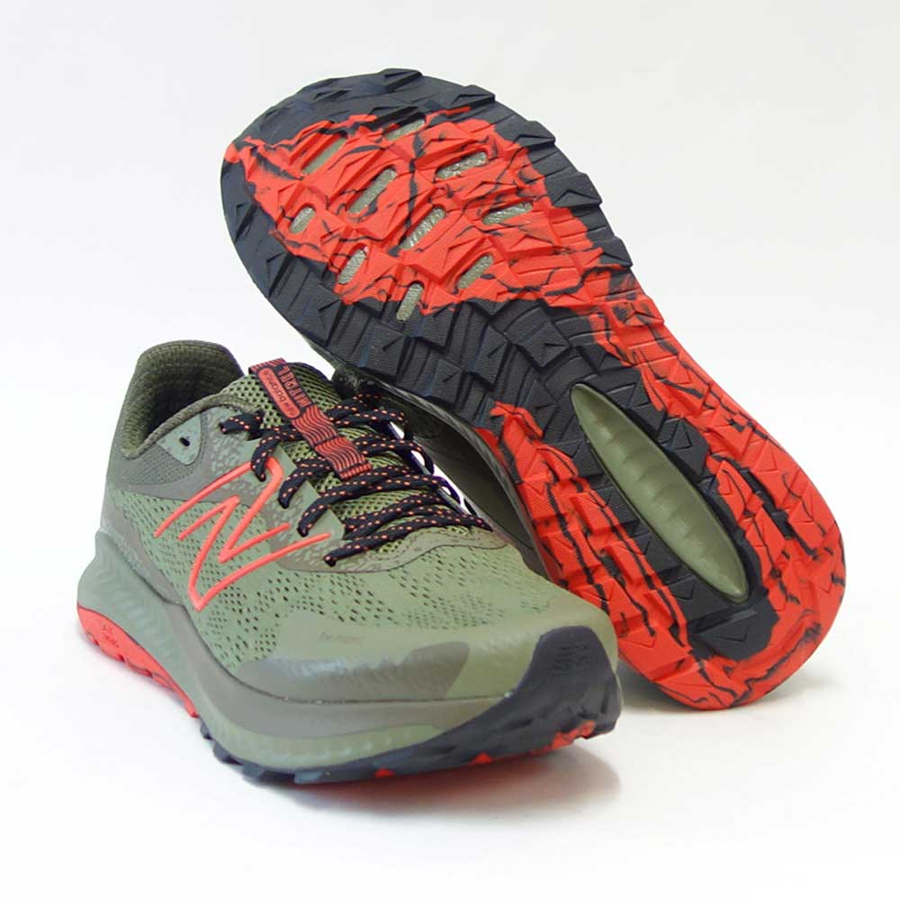 newbalanceニューバランスDynaSoftNitrelv5(ダイナソフトナイトレル)モスグリーンmtntrrg5（メンズ）スニーカーアウトドアウォーキングランニングシューズ4E「靴」