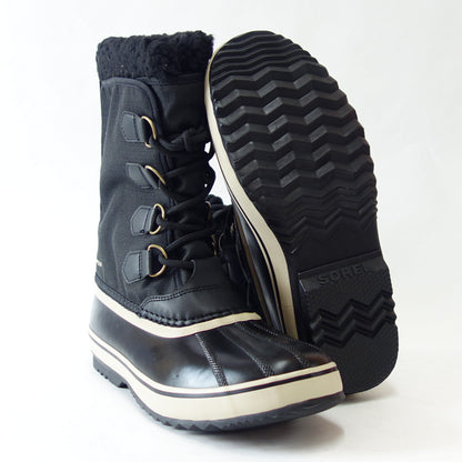 SORELソレルNM3487（メンズ）1964パックナイロンカラー：ブラック（011）防水防寒スノーブーツ軽量「靴」