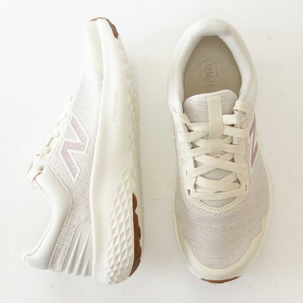 newbalanceニューバランスWARLXLC4(ララクサ)ベージュ（レディース）2Eスニーカーウォーキングランニングジム「靴」
