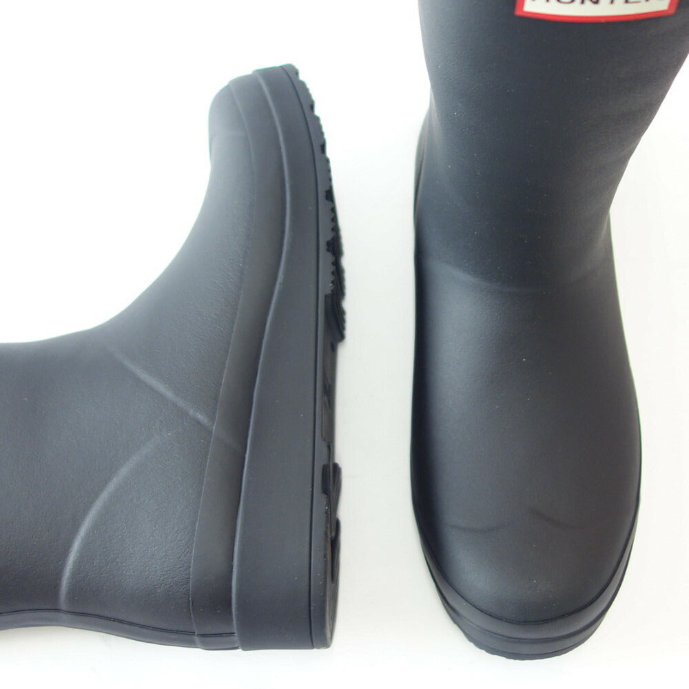 ハンターHUNTERWFT2235RMA（レディース）レディースプレイトールシェルパインシュレイテッド：ブラック防水ブーツラバーソール防寒レイン長靴「靴」