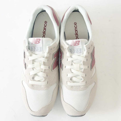 newbalanceニューバランスWL373OK2Moonbeam/Red（レディース）スニーカーランニングシューズウォーキングライフスタイルスエードメッシュ「靴」