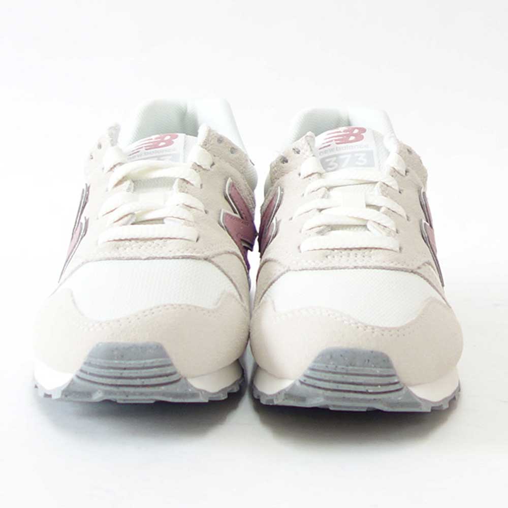 newbalanceニューバランスWL373OK2Moonbeam/Red（レディース）スニーカーランニングシューズウォーキングライフスタイルスエードメッシュ「靴」