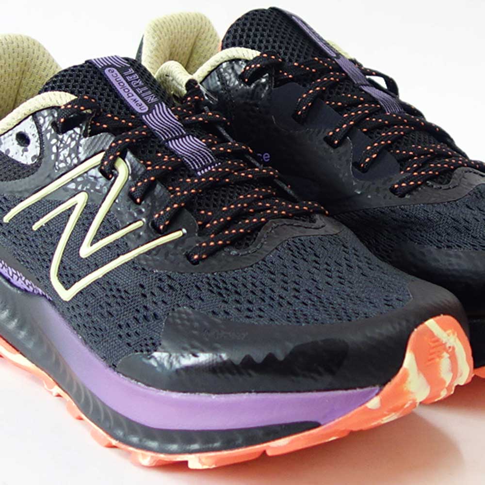 newbalanceニューバランスDynaSoftNitrelv5(ダイナソフトナイトレル)ブラック／パープルwtntrrb5（レディース）2Eスニーカーアウトドアランニングシューズウォーキング「靴」