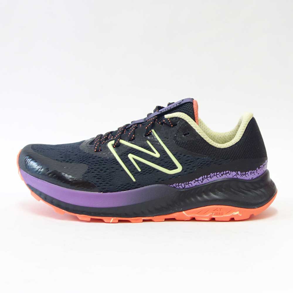 newbalanceニューバランスDynaSoftNitrelv5(ダイナソフトナイトレル)ブラック／パープルwtntrrb5（レディース）2Eスニーカーアウトドアランニングシューズウォーキング「靴」