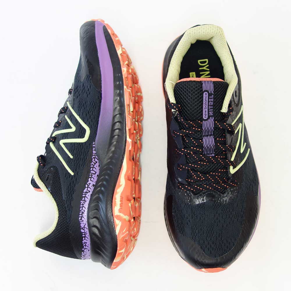 newbalanceニューバランスDynaSoftNitrelv5(ダイナソフトナイトレル)ブラック／パープルwtntrrb5（レディース）2Eスニーカーアウトドアランニングシューズウォーキング「靴」